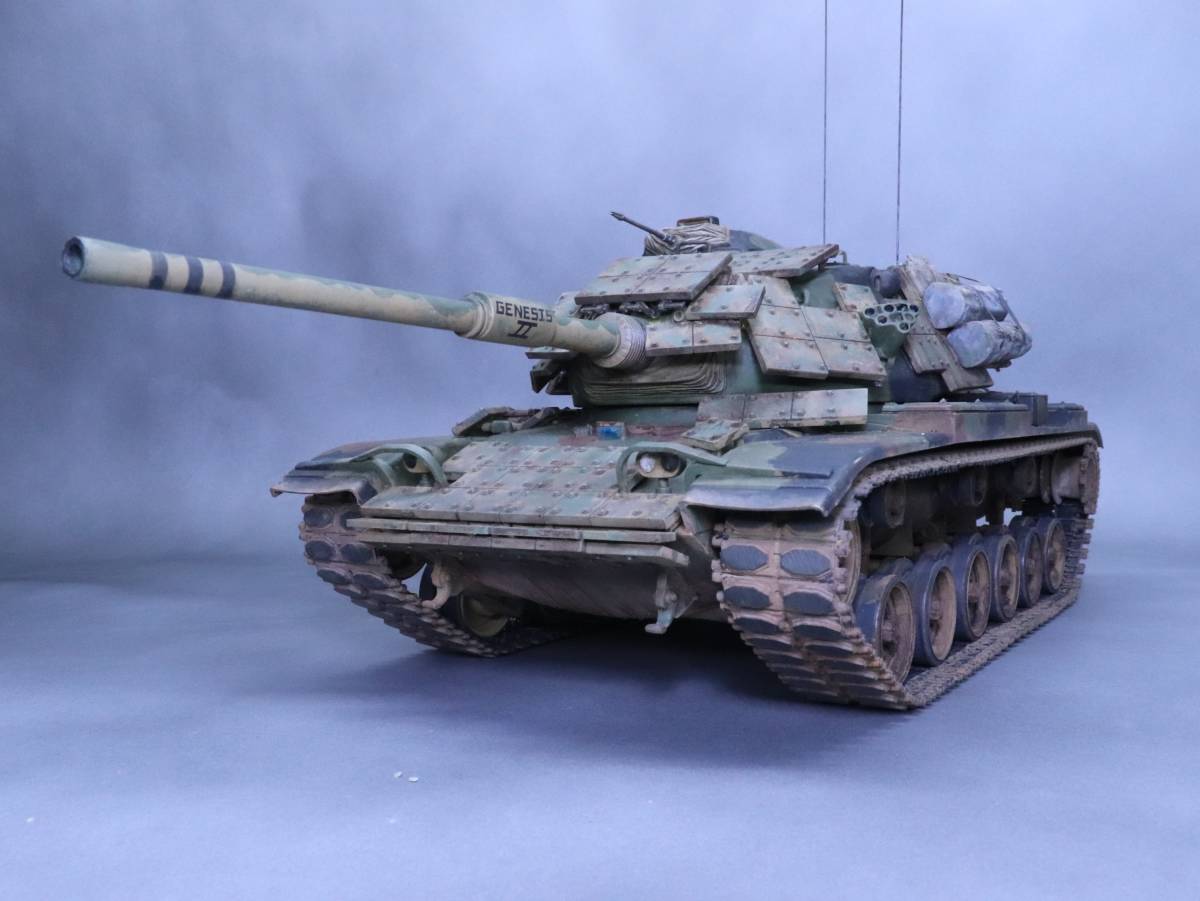 35 アメリカ戦車 M60A1 リアクティブアーマー　タミヤ
