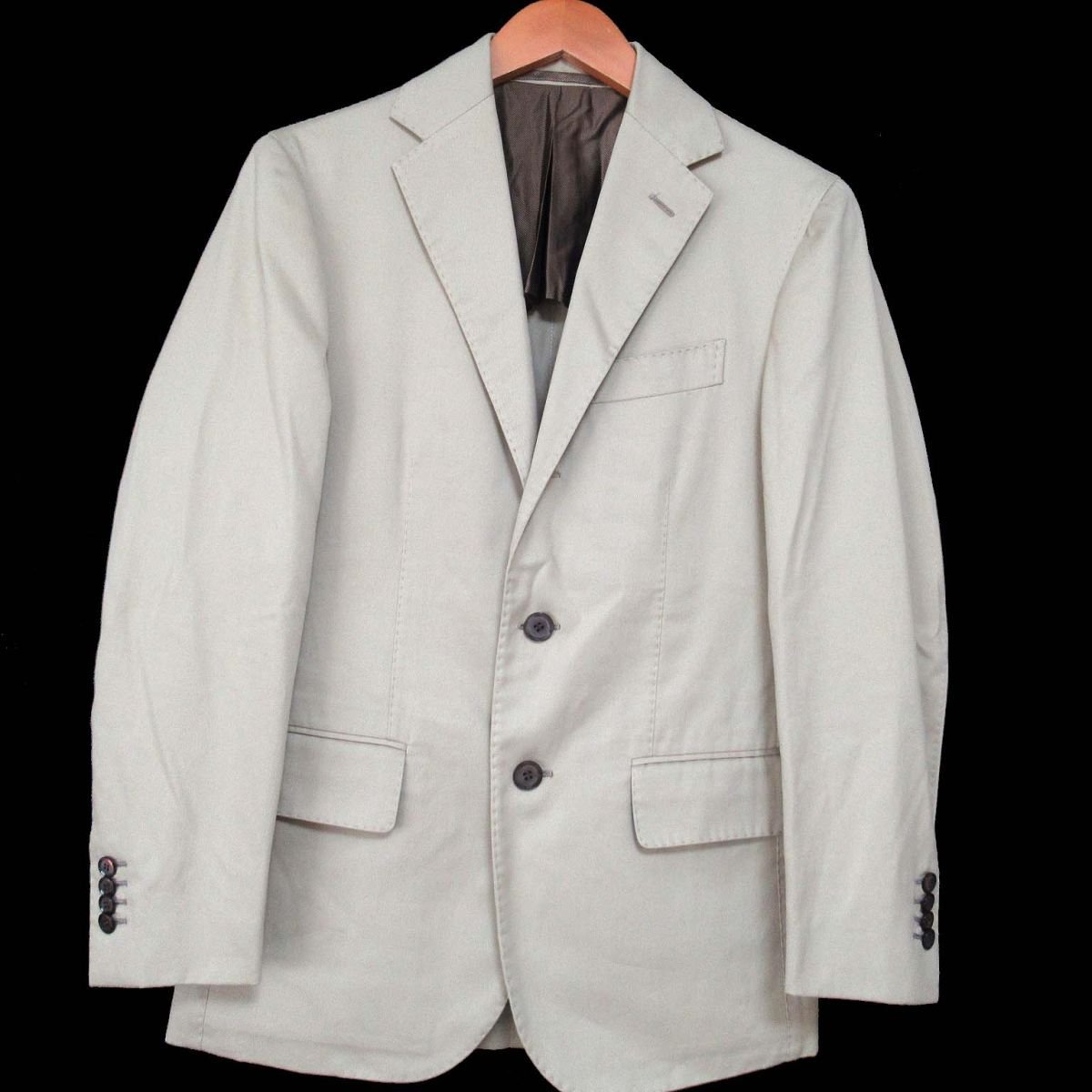  beautiful goods STILE LATINO stay rela Tino single tsu il tailored jacket size 42 beige C0405