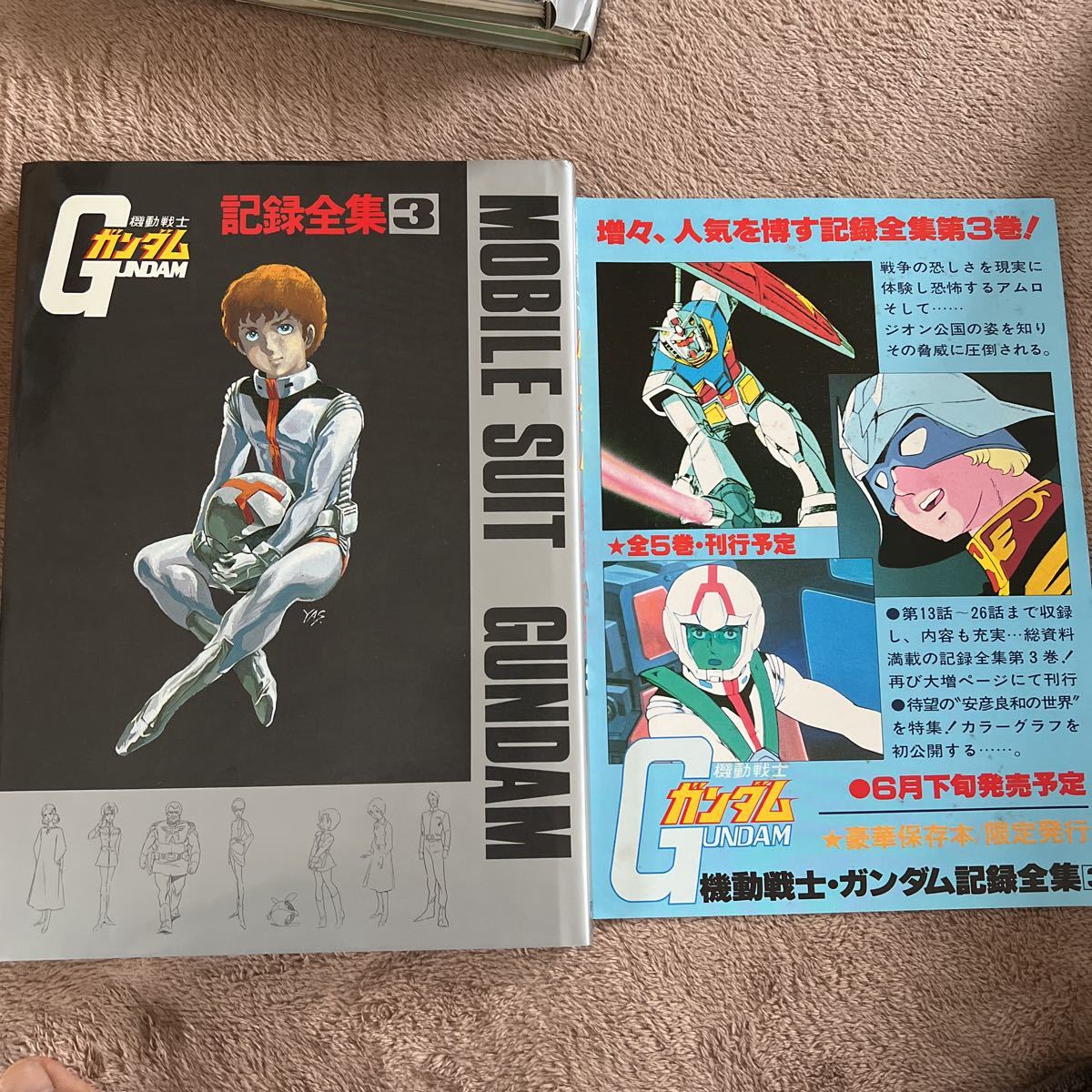 Yahoo!オークション - 機動戦士ガンダム 記録全集/全5巻 Yahoo!オークション - 機動戦士ガンダム 記録全集/全5巻