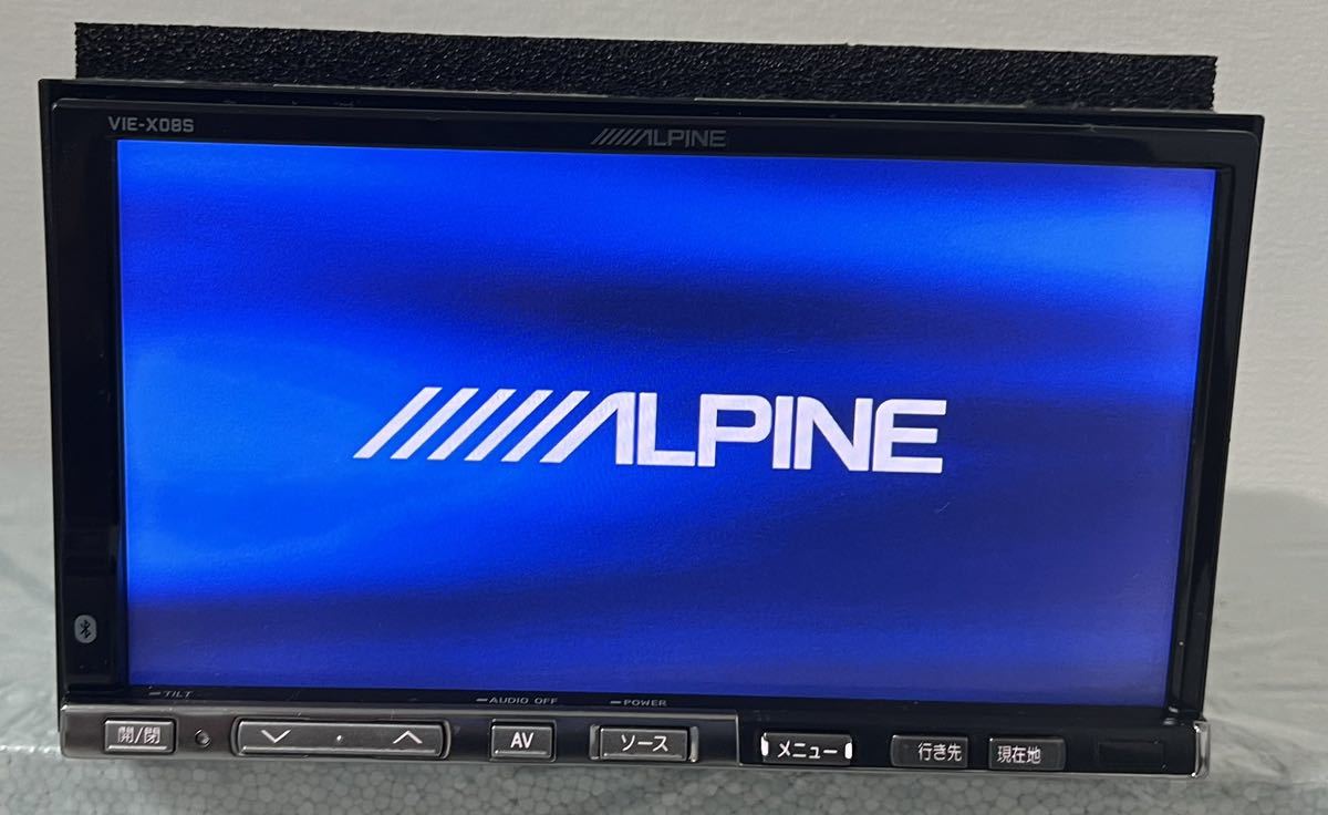 Yahoo!オークション - ALPINE アルパインVIE-X08S HDDナビ ☆地