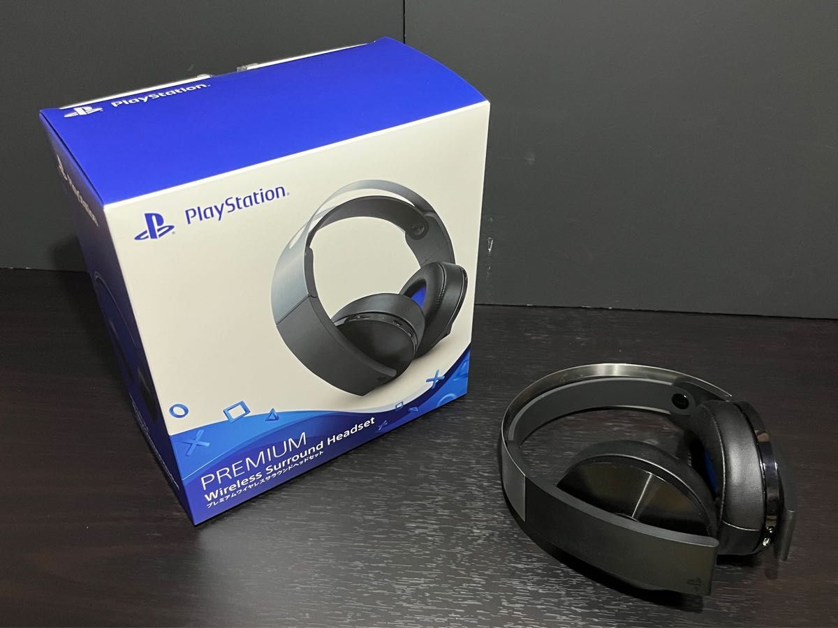 SONY プレミアムワイヤレスサラウンドヘッドセット 純正品 PS4 SONY プレミアムワイヤレスサラウンドヘッドセット 純正品 PS4