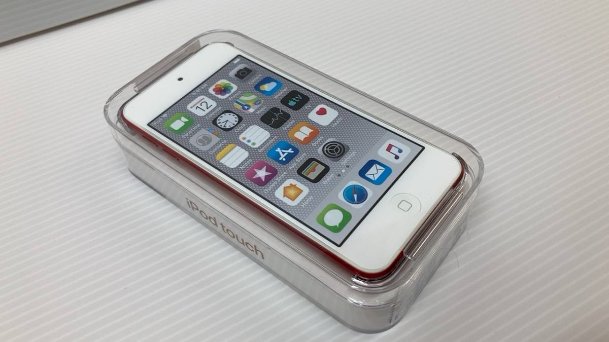 074 〓 未使用 Apple iPod touch レッド 32GB 第7世代 3F761J/A デモ機