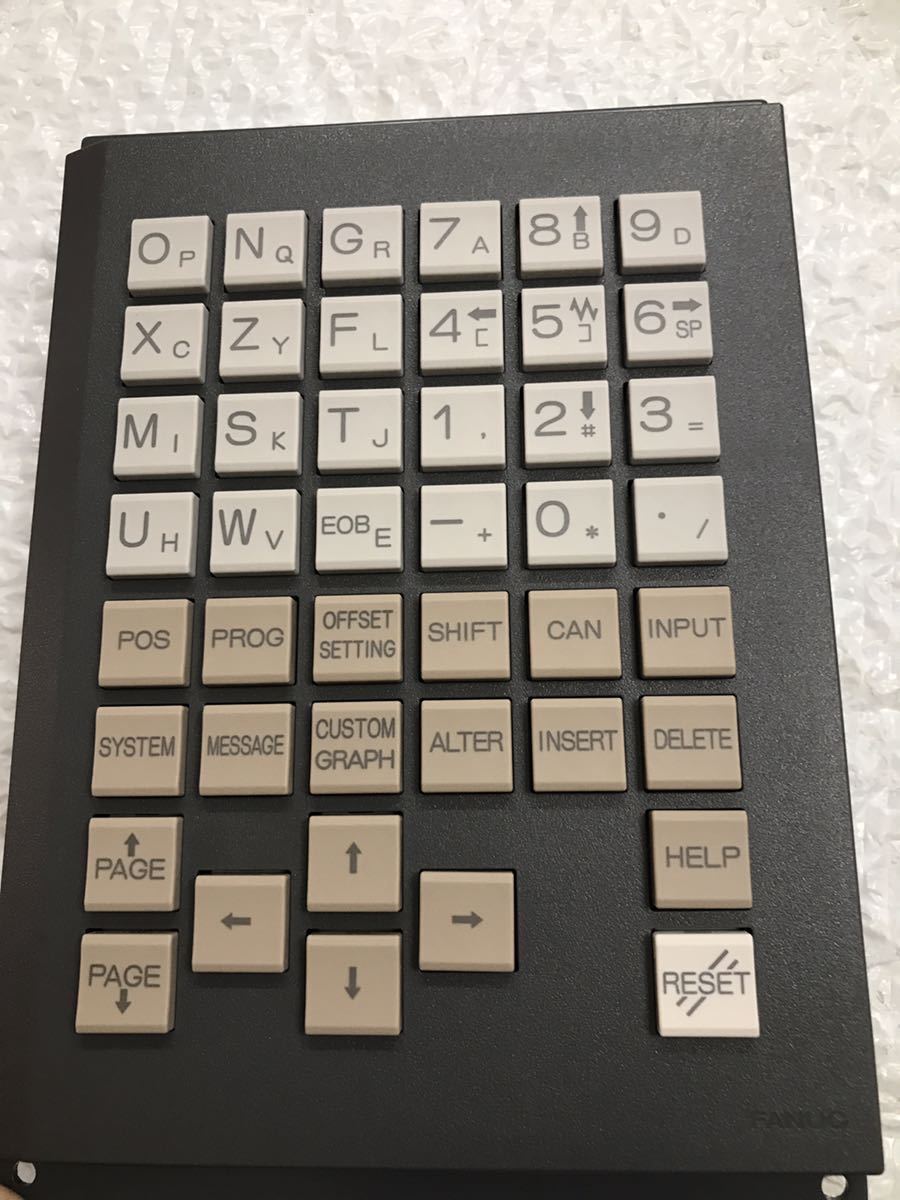 新品FANUCファナックMDI ユニットA02B-0281-C120#TBR 正規品動作 新品FANUCファナックMDI ユニットA02B-0281-C120#TBR 正規品動作