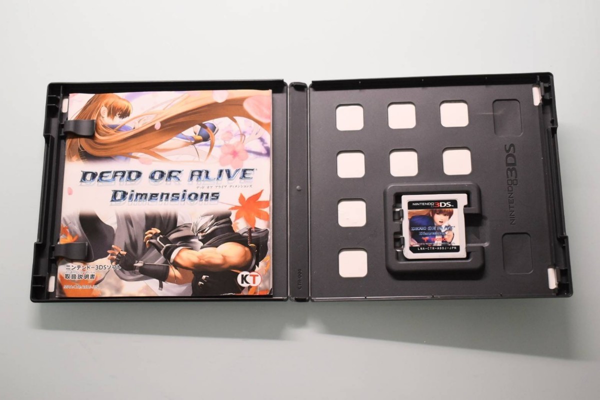 【清掃・動作確認済】3DS DEAD OR ALIVE Dimensions デッド オア アライブ ディメンションズ_画像3