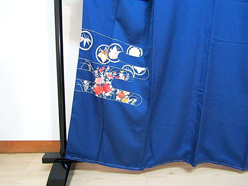 きもの天国・リユース・未使用・日本刺繍附下きもの・160cm※6589_画像3