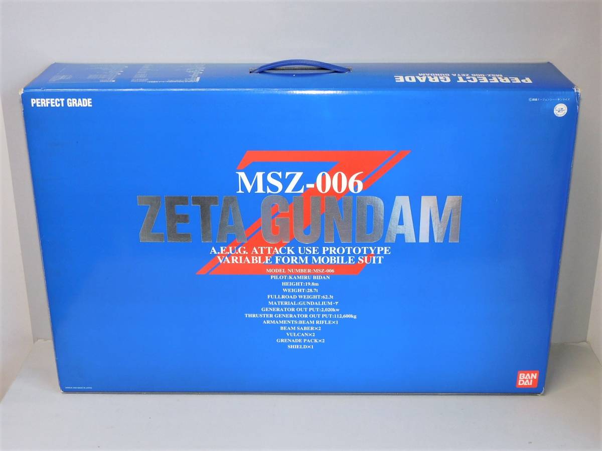 Yahoo!オークション - PG 1/60 MSZ-006 ゼータガンダム【空箱 Yahoo!オークション - PG 1/60 MSZ-006 ゼータガンダム【空箱