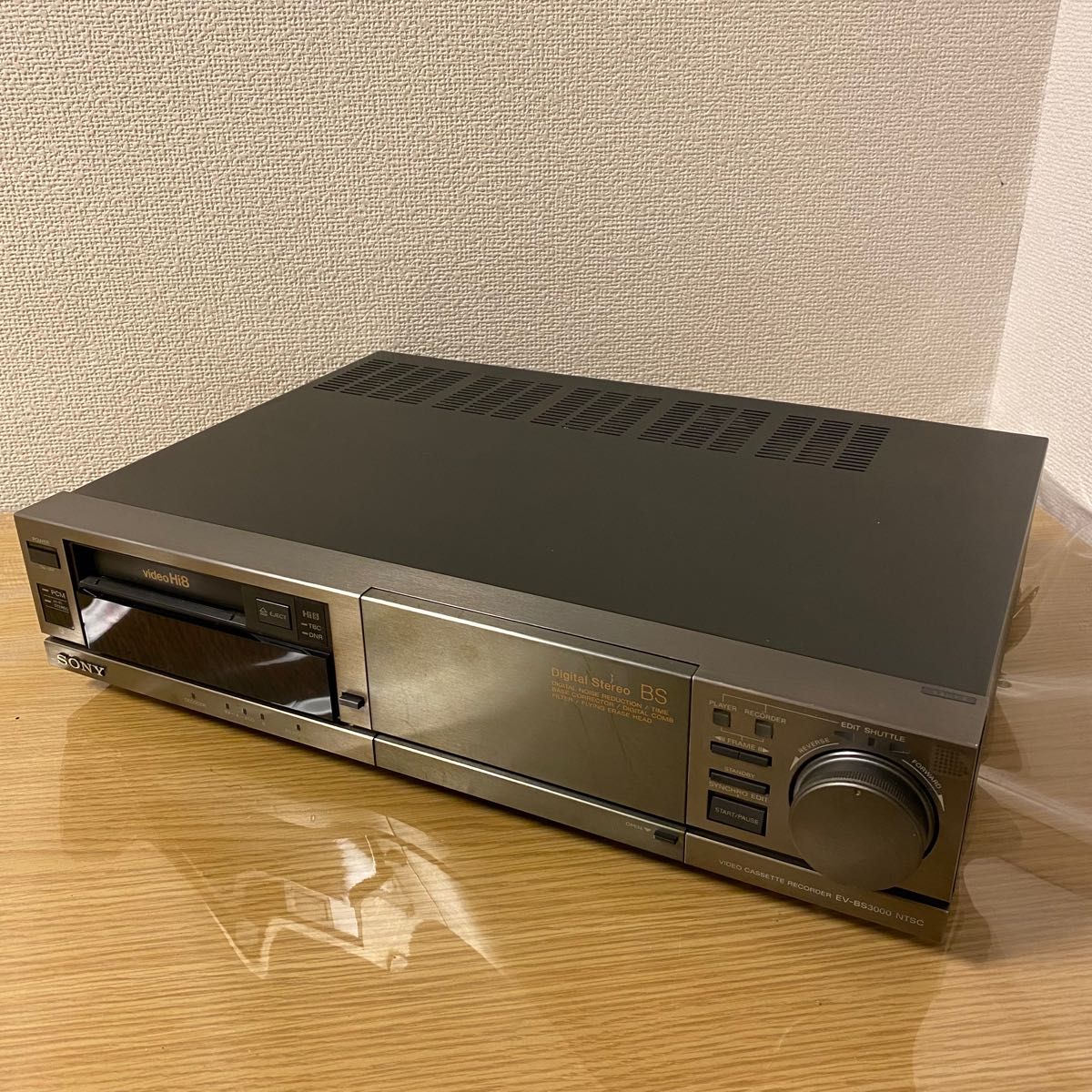 SONY☆Hi8ビデオデッキ EV-BS3000 希少品 | noonanwaste.com
