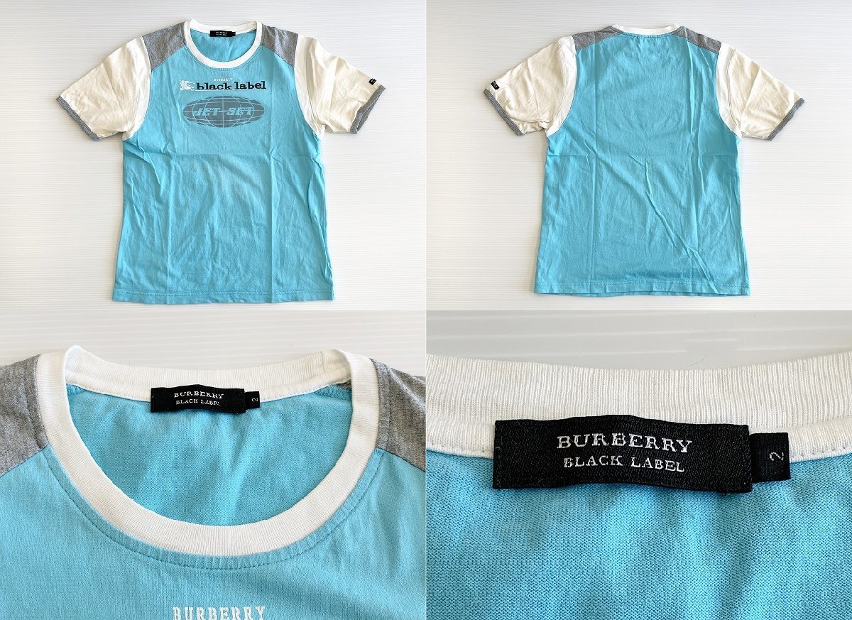 [fns★] BERBERRY BLACK LABEL バーバリーブラックレーベル レディース トップス 衣類 Tシャツ セーター 4点 まとめ売り_画像8