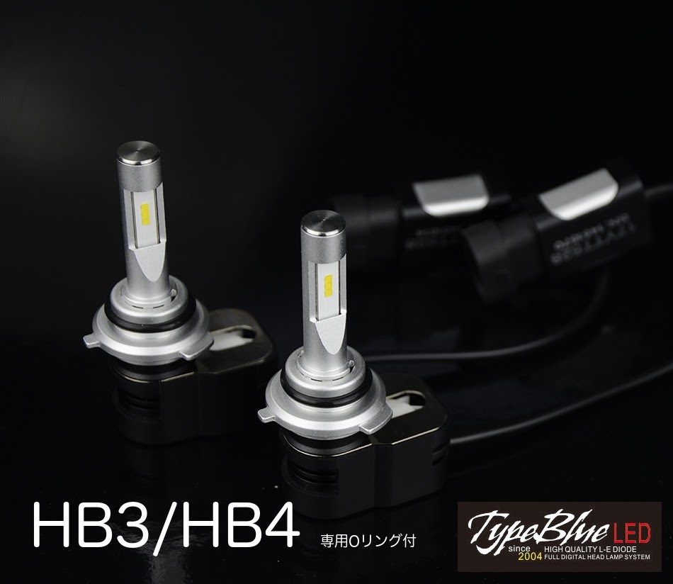 トヨタカムリ ACV30・ACV35前期用 HB4スマートLEDキット 2灯1セットTypeBlue 30W 4300K ハロゲン色_画像1