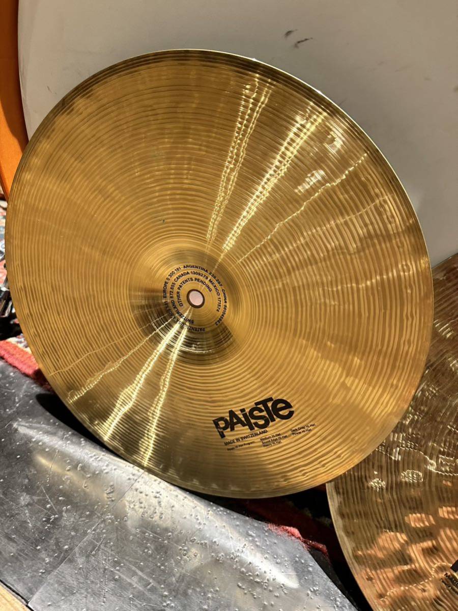 1000円スタート!PAISTE DARK crisp ハイハット14ペア | www.annugeo.com