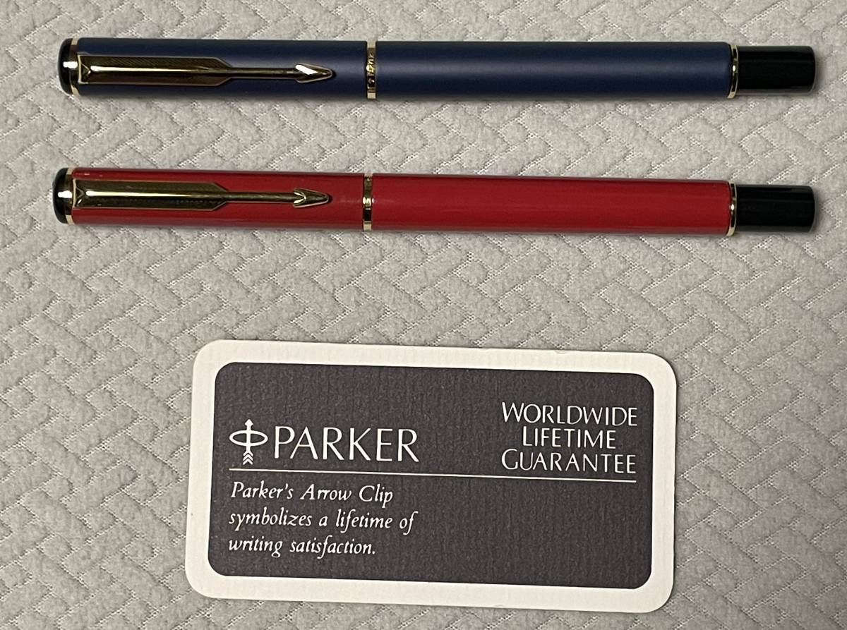 パーカー万年筆 2本セット PARKER コンバーター付き - JChere雅虎拍卖代购