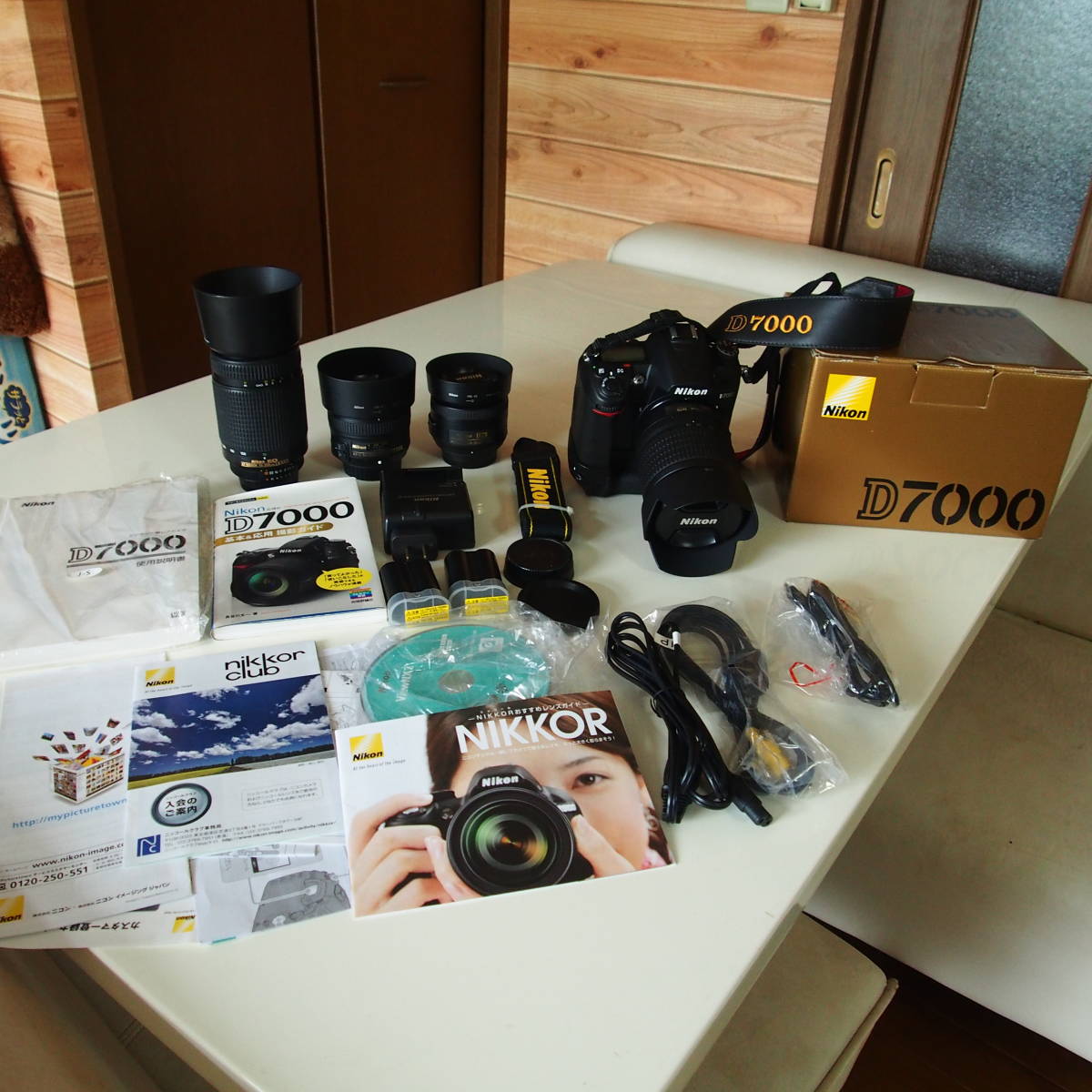 NIKON D7000フルセット レンズ4本付き 程度良好 美品 | normanhubbard.com