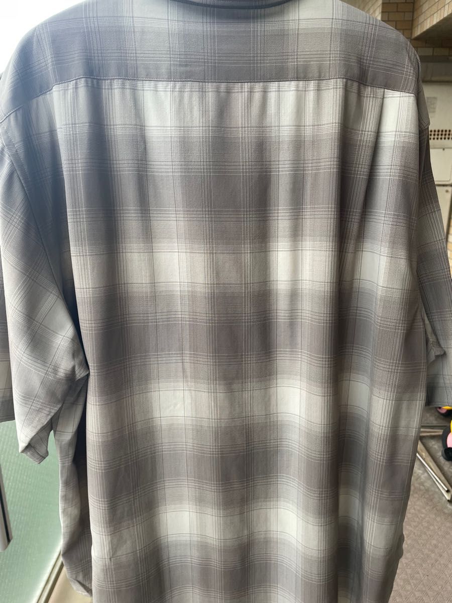 LIDNM SUPER140S WOOL CHECK SHIRT