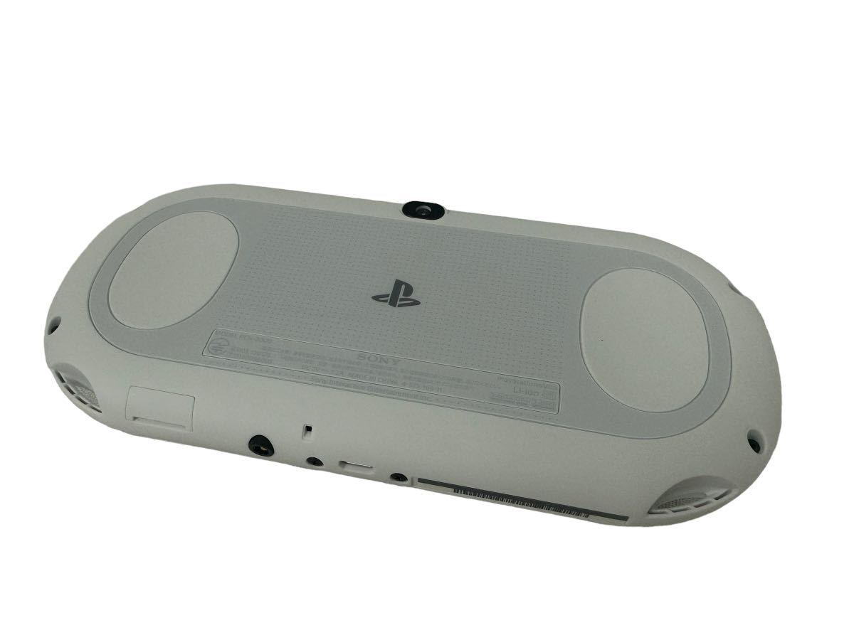 ほぼ新品】SONY PCH-2000 ZA22 グレイシャー ホワイト一式 PS Vita