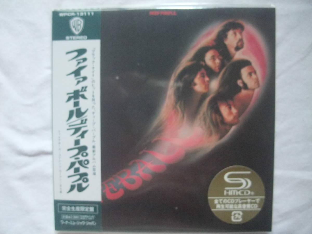 DEEP PURPLE / Fireball / JAP WARNER MUSIC JAPAN WPCR-13111_画像1