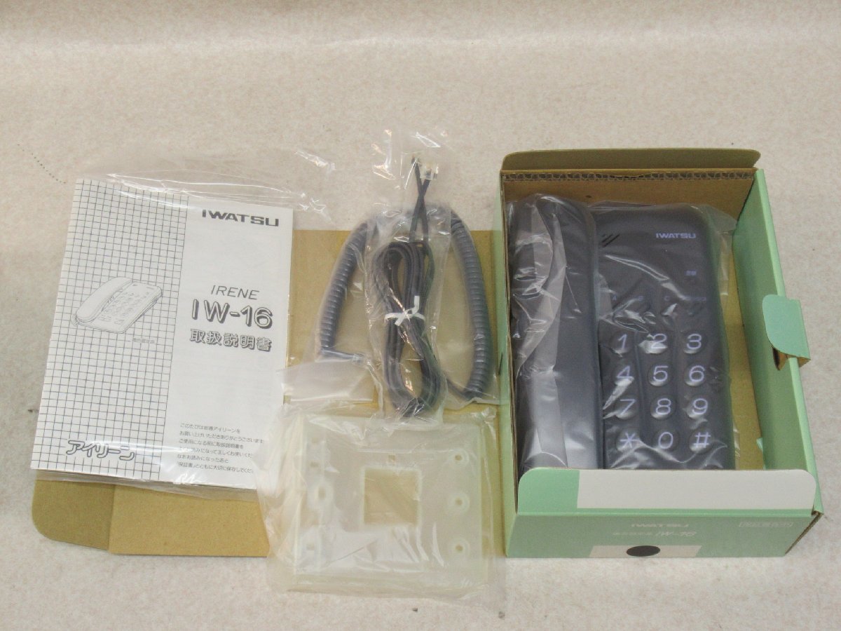 代引き人気 岩通 DPY0024 18年製 12ボタン電話機 NW-12KT(WHT) フレ