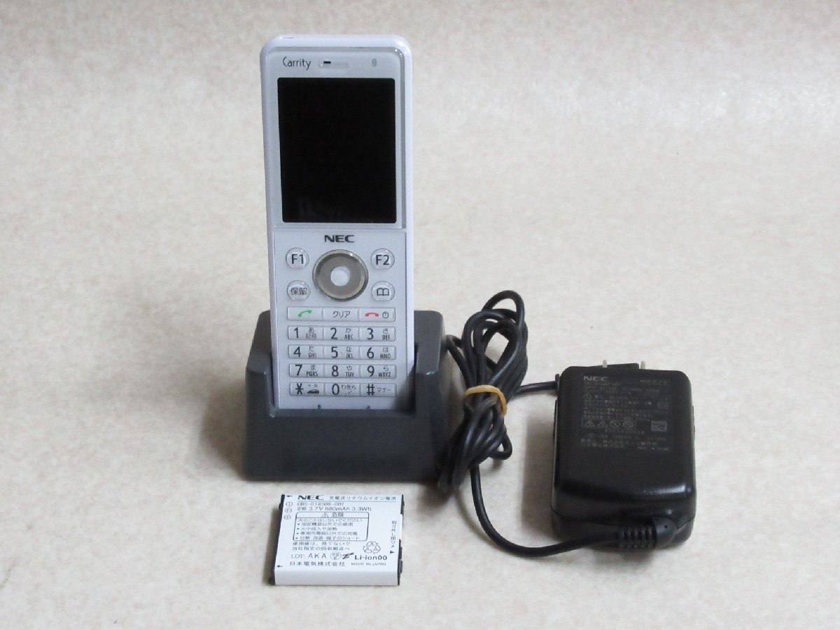 ^*XI1 5788 guarantee have beautiful goods 19 year made NEC Carrity-NW cordless telephone machine PS8D-NW battery attaching the first period . settled * festival 10000! transactions breakthroug!