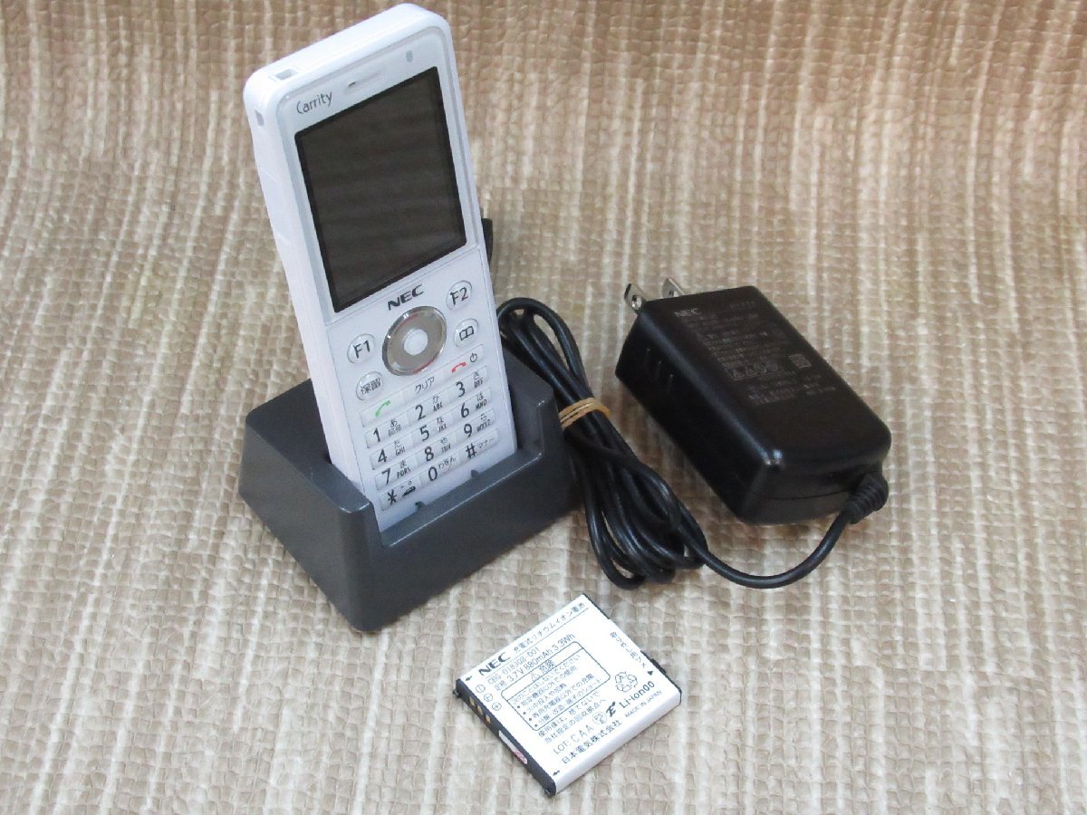 NEC コードレス 電話機 Carrity うつ PS8D-NW NEC コードレス 電話機 Carrity うつ PS8D-NW