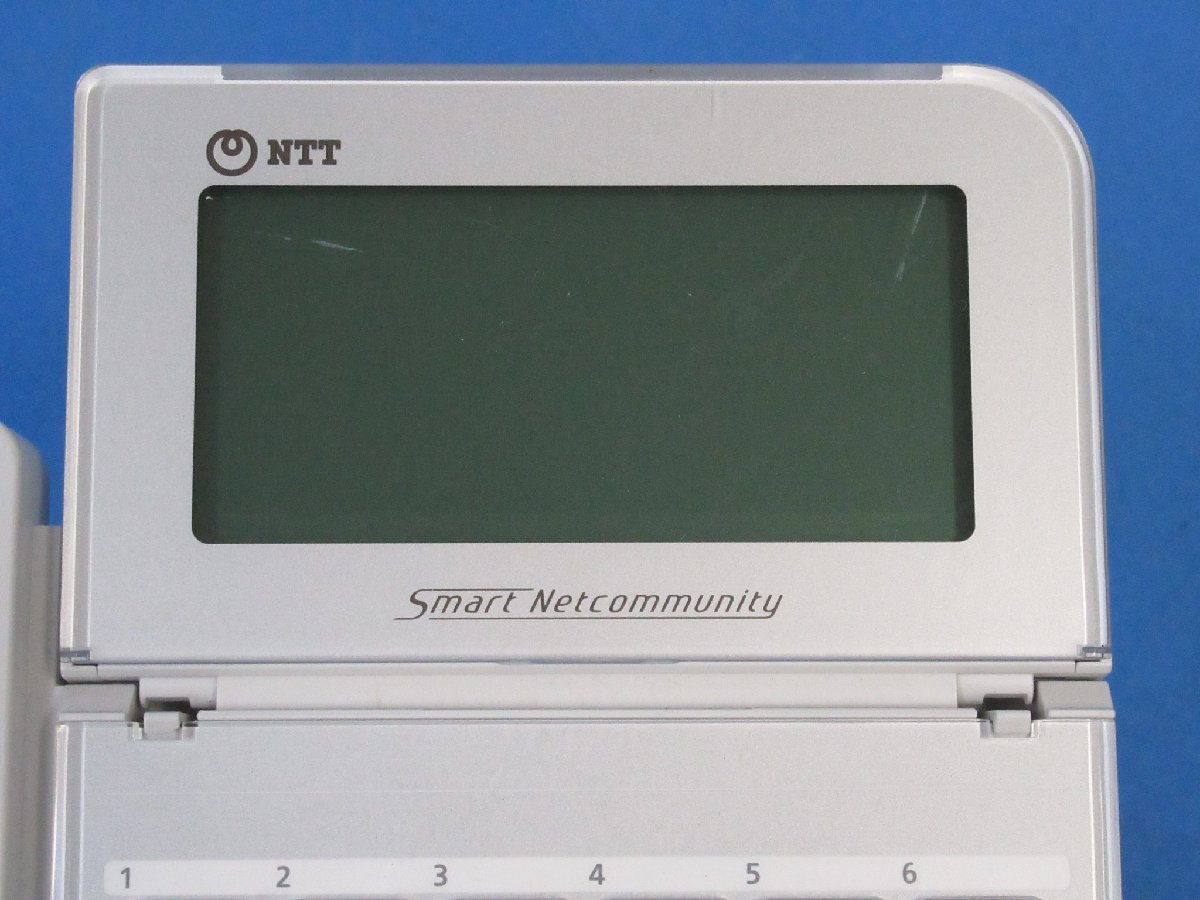Ω YE 5825 保証有 21年製 NTT αZX 18ボタンスター標準電話機(白) ZX-(18)STEL-(1)(W) ・祝10000！取引突破！_画像3
