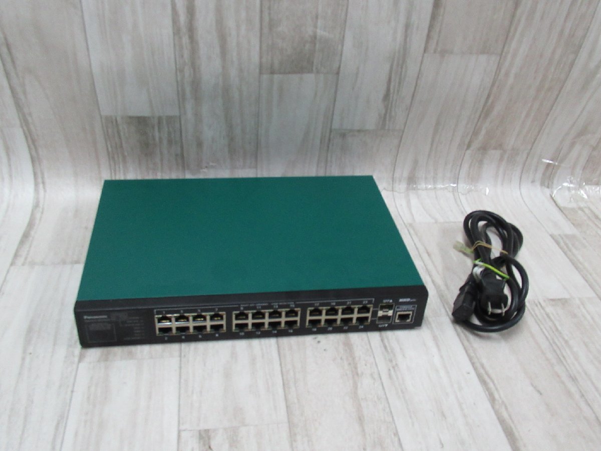 信頼 ・ZC1 17208◇ Panasonic パナソニック Switch-M24eG PN28240K 24