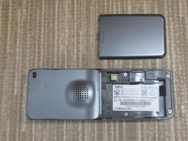 ΩYG 290 o 保証有 NEC IP3D-8PS-2 AspireX デジタルコードレス 電池付・祝10000!取引突破!!_画像8