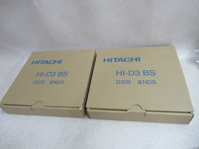 ＄ 新品 2022年製 日立 HITACHI 増設接続装置 HI-D3 BS-S-ホンタイ(ND) 2台セット