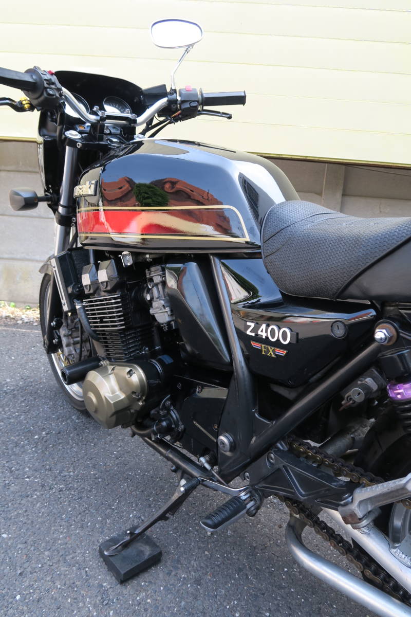 1万円から売り切り!オーラ全開☆Z400FX仕様ZRX400改 後期型 1万円から売り切り!オーラ全開☆Z400FX仕様ZRX400改 後期型