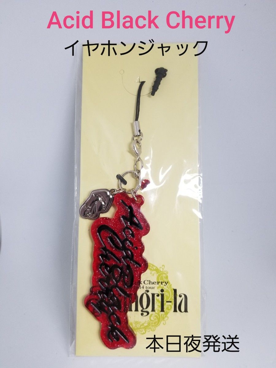 Acid Black Cherry イヤホンジャック キーホルダー 新品未開封 Acid Black Cherry イヤホンジャック キーホルダー 新品未開封