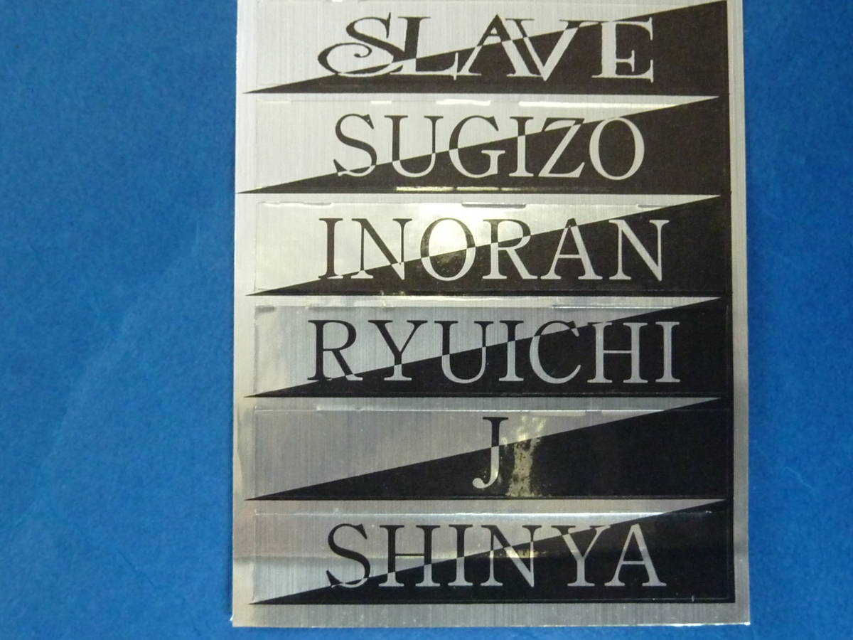 LUNA SEA（ルナシー）のシール■リュウイチ（河村隆一）/スギゾー/イノラン/J ジェイ/シンヤ■送料185円■SLAVE_画像4