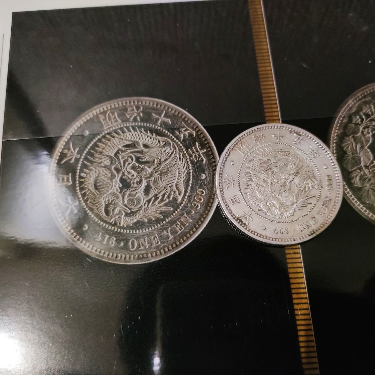 ⑧ 新1円銀貨 明治15年 弱PL プルーフライク 円銀 銀貨 古銭 ⑧ 新1円銀貨 明治15年 弱PL プルーフライク 円銀 銀貨 古銭