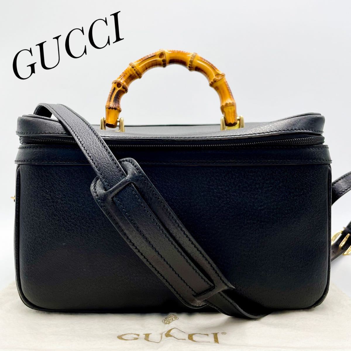美品・希少モデル】GUCCI グッチ バニティ ハンドバッグ ショルダー