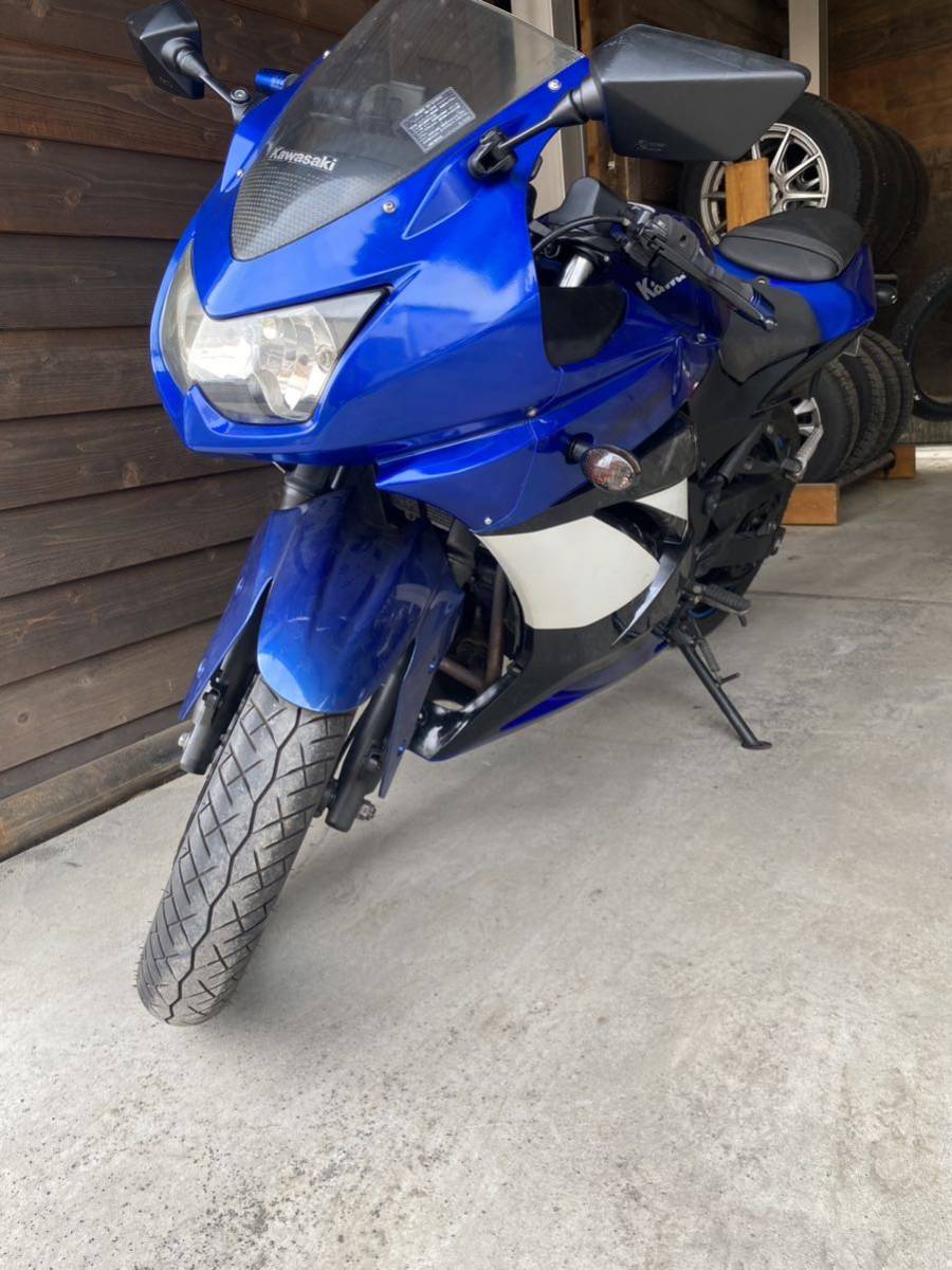 カワサキ ninja250R ニンジャ250 EX250 実働 整備済み 交換部品多数