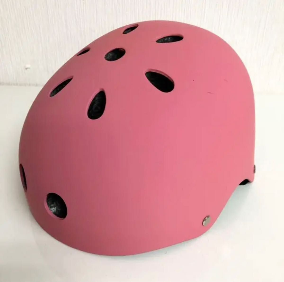 ヘルメットピンク Sサイズ スポーツ スケボー 自転車 練習 かわいい 安全