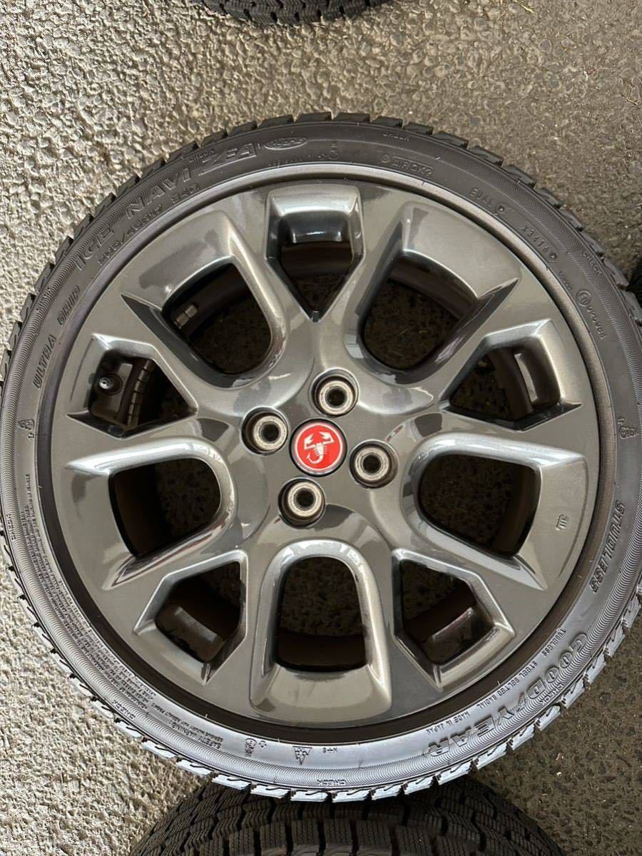 アバルト ABARTH 124スパイダー純正 17インチ 7J+45 PCD100 4穴
