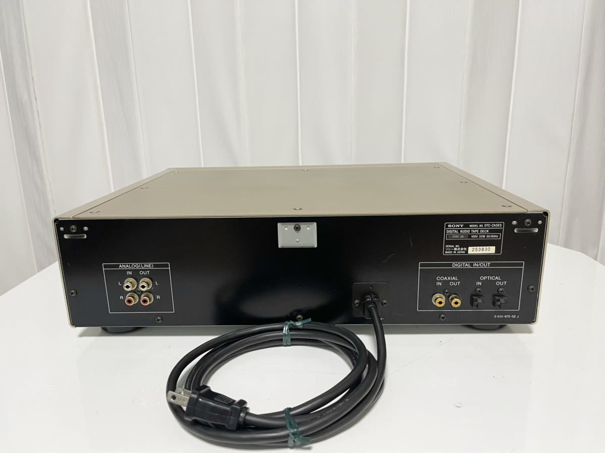 完動品 SONY DTC-ZA5ES DATデッキ リモコン付属 | normanhubbard.com