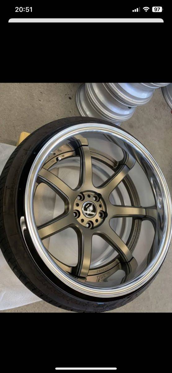 WORK T7R 2P 18インチ 9.5j 11.5j 深リム | normanhubbard.com