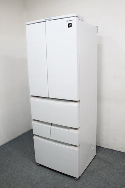 高年式!2022年製!シャープ 6ドア冷凍冷蔵庫 自動製氷 457L COCORO HOME