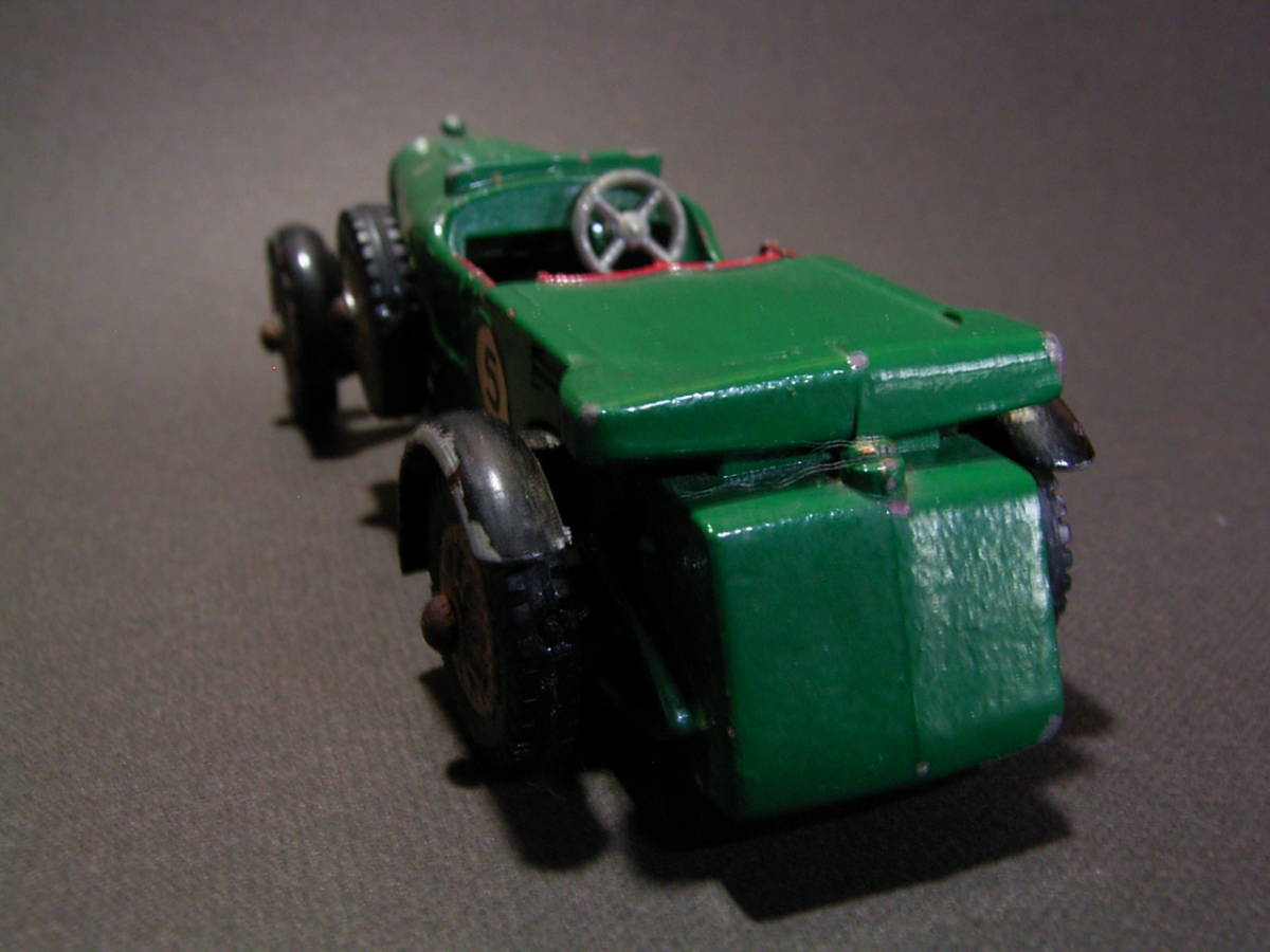 MATCHBOX MODELS OF YESTERYEAR No.5 1929 BENTLEY Bentley LESNEY Matchbox rez колено подлинная вещь MADE IN ENGLAND