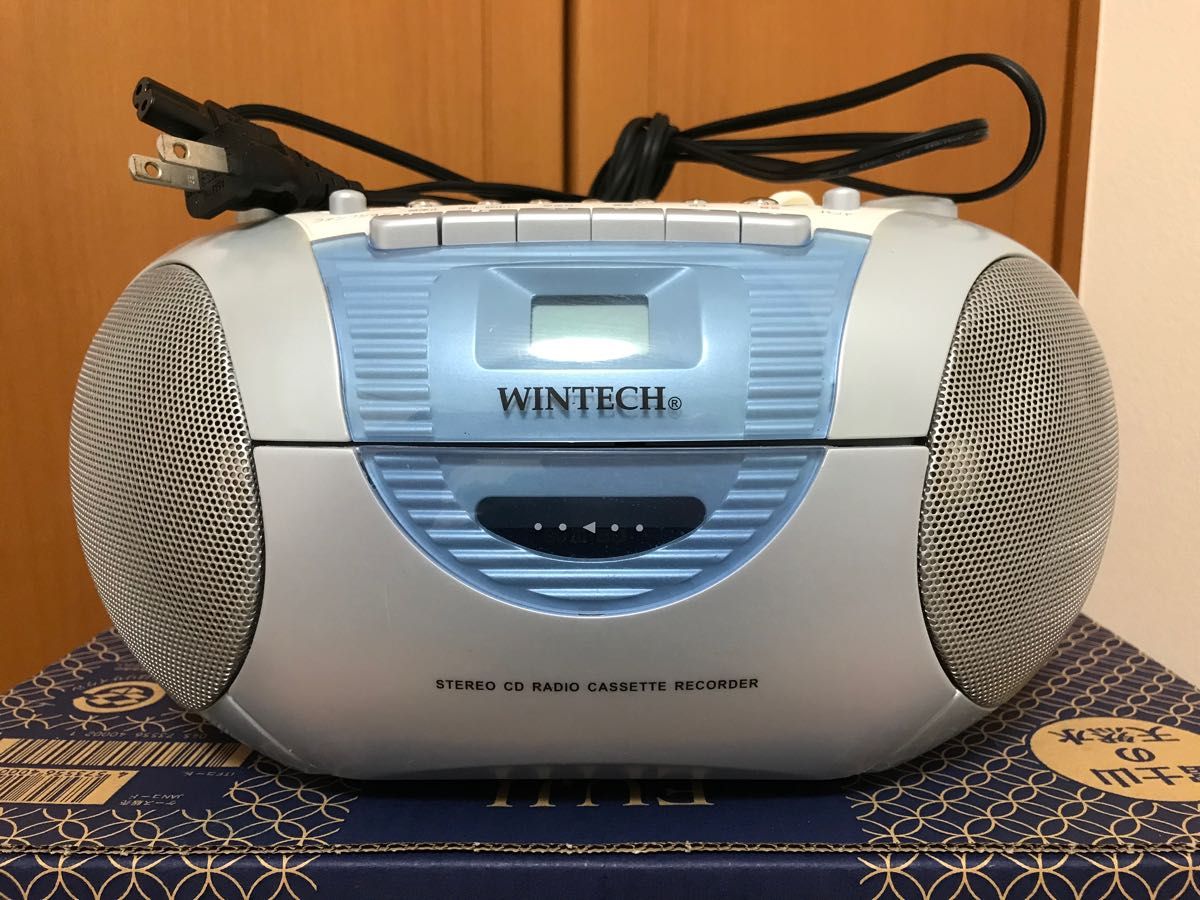 WINTECH ウィンテック CDラジカセ 完全ジャンク品