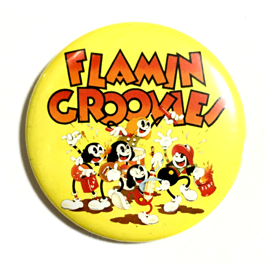 teka жестяная банка значок 58mm Flamin Groovies Supersnazz Power Pop Glam Garage Punk энергия pop грамм блокировка гараж punk 