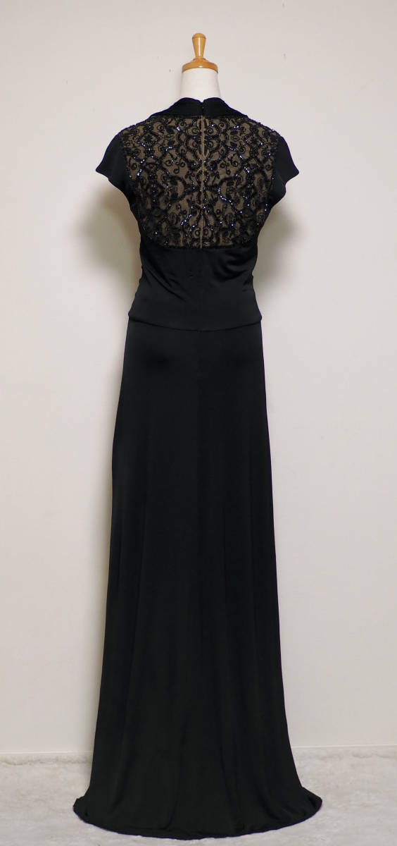 TADASHI SHOJI タダシショージ BLACK ロングフォーマルドレス 「L
