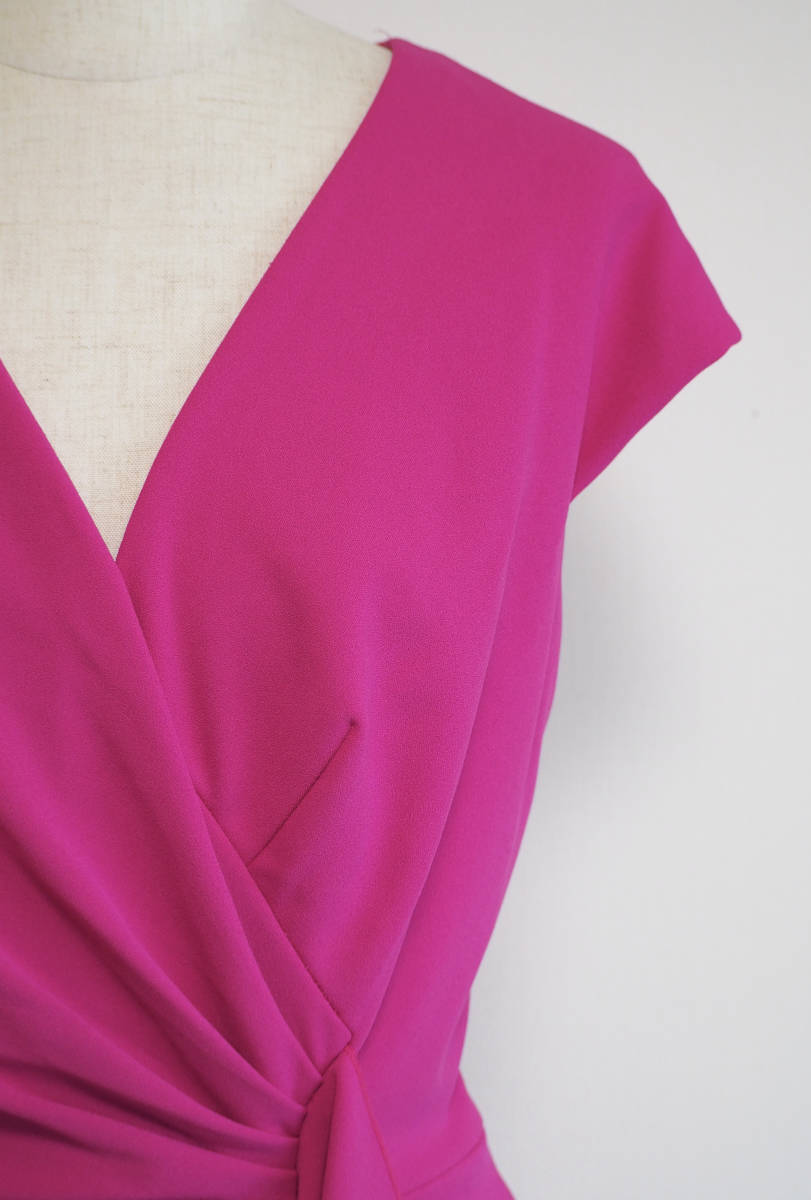 TADASHI SHOJI タダシショージ FUSCIA PINK ワンピース 「L 」/ 13