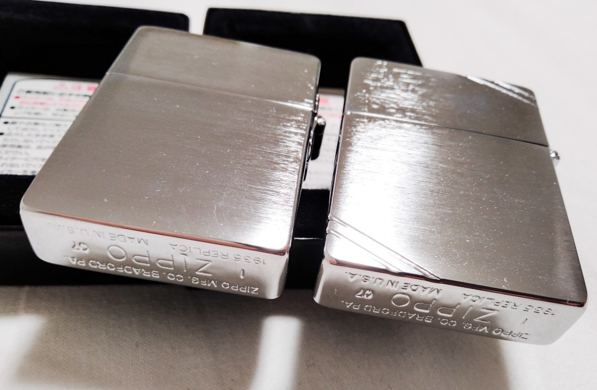 ZIPPO 2007 1935レプリカ ダイアゴナル 3バレル - 通販