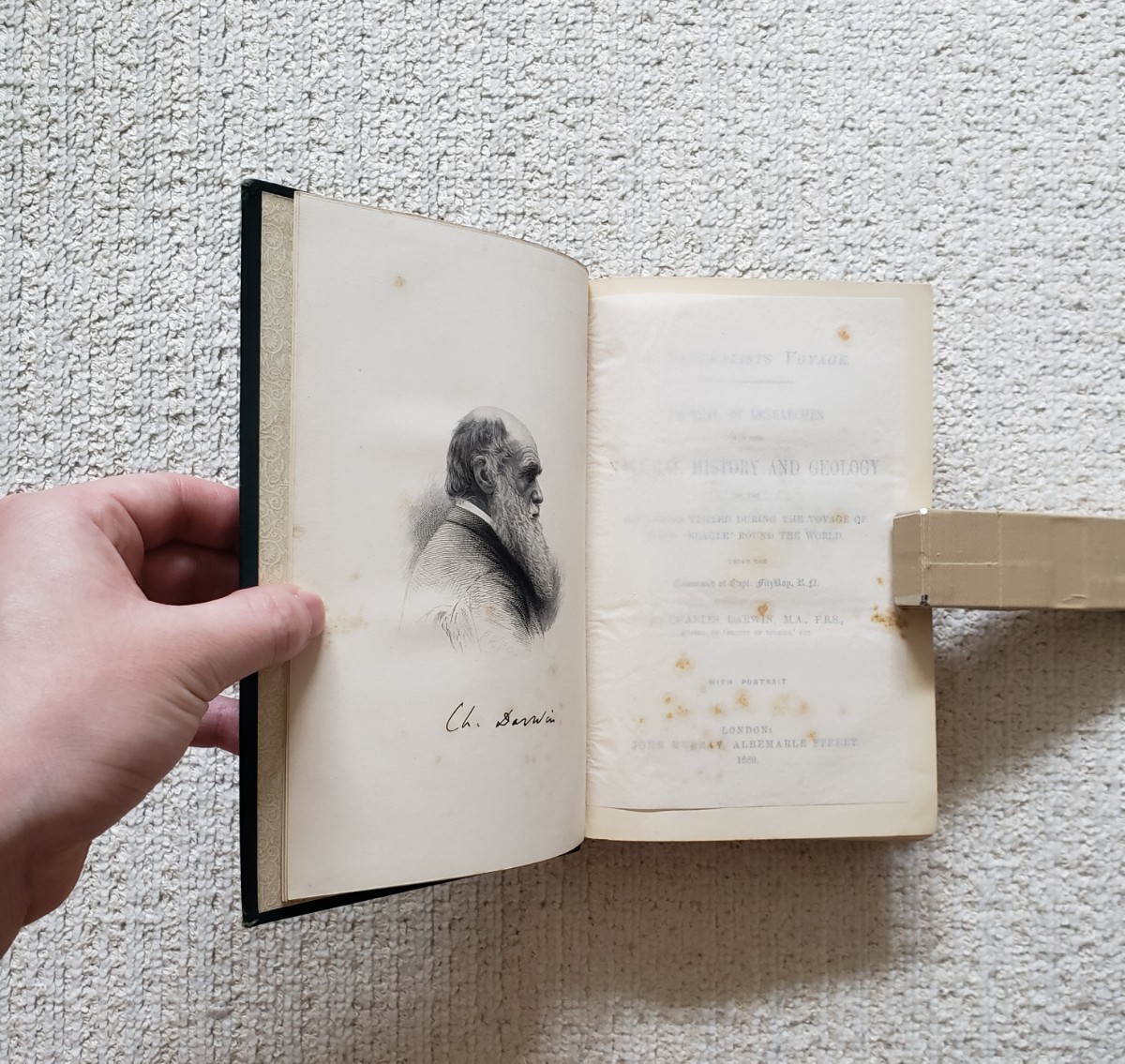1889年 チャールズ・ダーウィン『ビーグル号航海記』 - 生物学 1889年 チャールズ・ダーウィン『ビーグル号航海記』 - 生物学