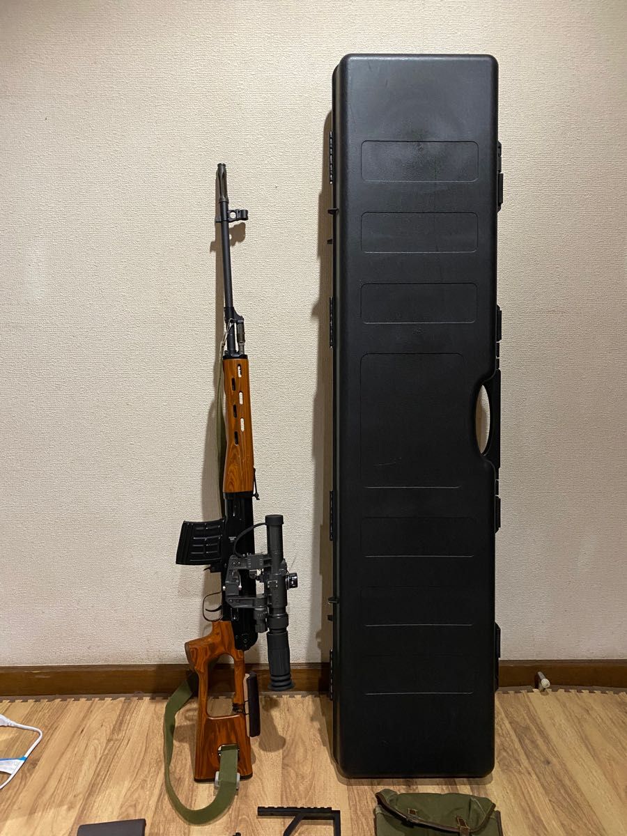 WE-TECH ドラグノフ カスタム済 SVD スナイパーライフル WE-TECH ドラグノフ カスタム済 SVD スナイパーライフル