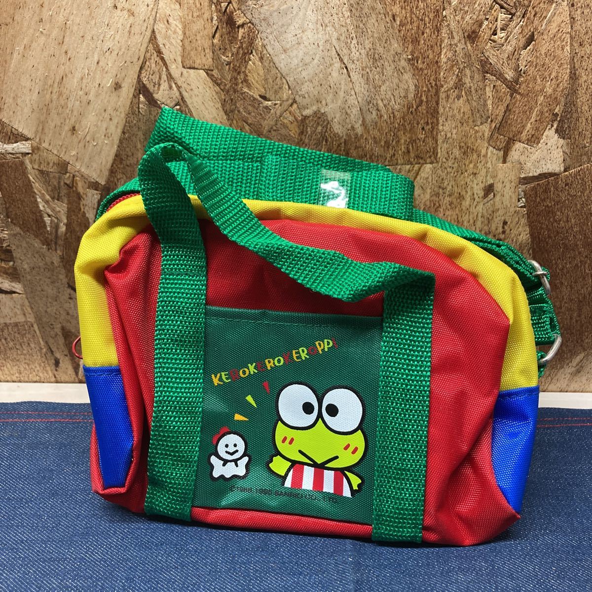  free shipping [M.273] Kero Kero Keroppi bag bag colorful keropi Sanrio Mini pouch 