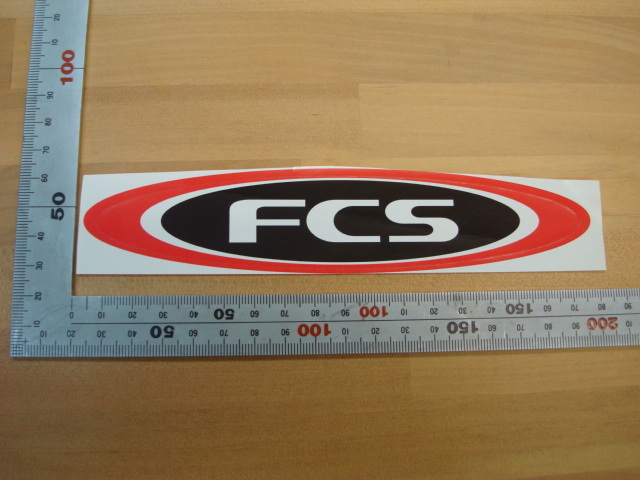 新品 FCS（エフシーエス）ロゴステッカーFCS（大）（紙製）の画像1