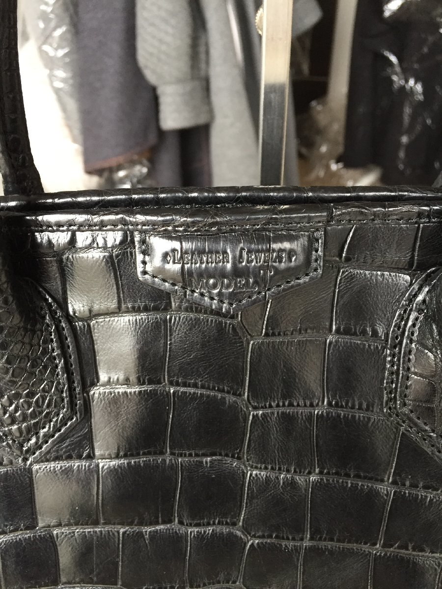 即決 新品タグ付 LEATHER JEWELS レザージュエルズ MODEL T JRAタグ付