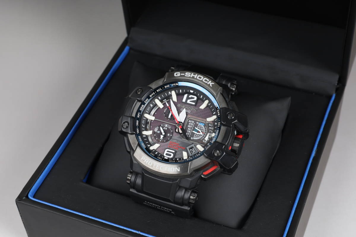 CASIO G-SHOCK GRAVITYMASTER GPW-1000-1AJF 電波ソーラー カーボン