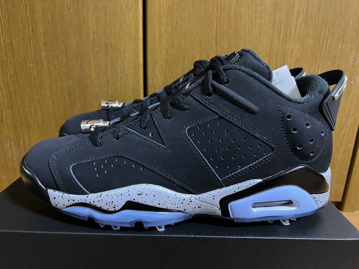 ★限定★ナイキ エア ジョーダン レトロ 6 NGR P23 ゴルフGOLF ゴルフ NIKE JORDAN RETRO 6 G NGR P23 ゴルフシューズ 27cm_画像2